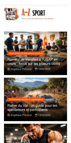 Anteprima del sito Az Sport, media di Svizzera per articoli sponsorizzati
