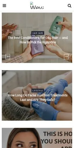 Aperçu du site We Value Beauty, média de États-Unis pour articles sponsorisés