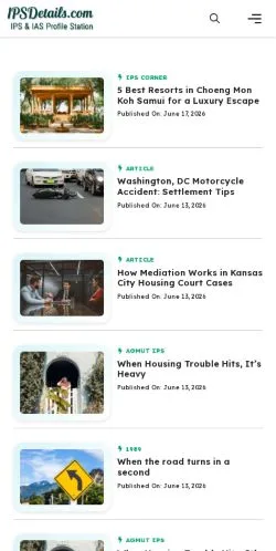 スポンサード記事向けのアメリカ合衆国メディア、IPSDetailsのサイトプレビュー