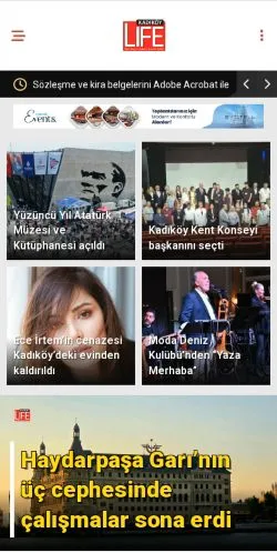 Anteprima del sito Kadıköy Life, media di Turchia per articoli sponsorizzati