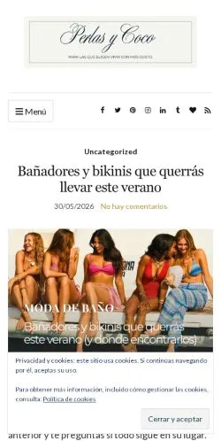 Forhåndsvisning af Perlas y Coco •, medie fra Spanien til sponsorerede artikler