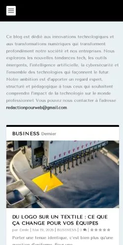 Anteprima del sito La Souris Magique -, media di Francia per articoli sponsorizzati