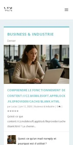 스폰서 기사용 프랑스 매체 VDI Passion Déco 사이트 미리보기