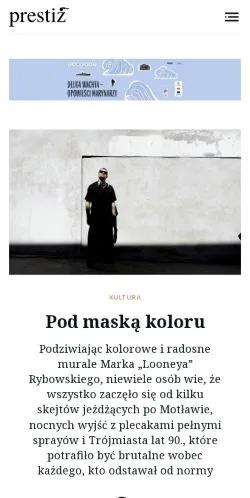 Anteprima del sito Prestiz Trojmiasto, media di Polonia per articoli sponsorizzati