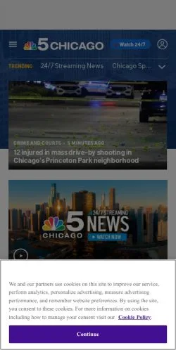 Forhåndsvisning af NBC 5 Chicago, medie fra USA til sponsorerede artikler