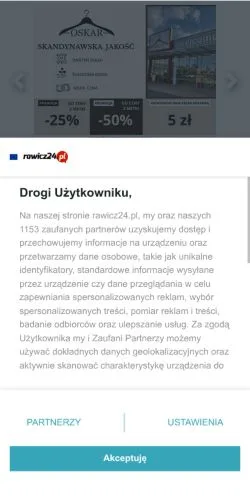 Sponsorlu makaleler için Polonya medyası Rawicz24 sitesinin önizlemesi