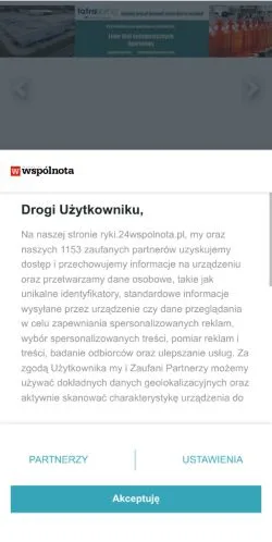 Anteprima del sito Wspólnota Powiatu Ryckiego, media di Polonia per articoli sponsorizzati
