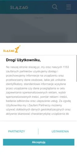 Voorbeeld van de site Ślązag, medium uit Polen voor gesponsorde artikelen