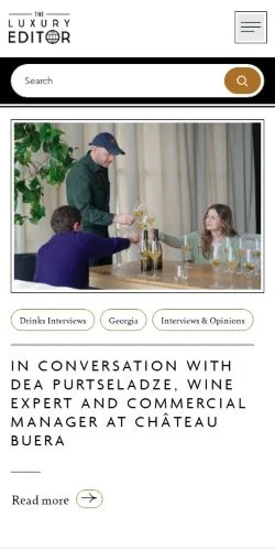Forhåndsvisning af The Luxury Editor, medie fra Storbritannien til sponsorerede artikler