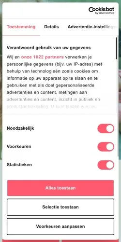 Anteprima del sito Kidsproof Uitjes, media di Paesi Bassi per articoli sponsorizzati