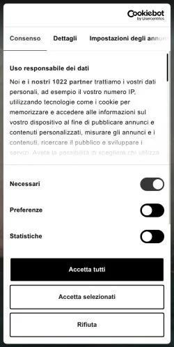 Anteprima del sito Whoopsee, media di Italia per articoli sponsorizzati