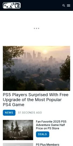 Anteprima del sito PlayStation LifeStyle, media di Stati Uniti per articoli sponsorizzati