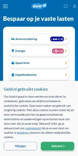 Vorschau der Website Geld, Medium aus Niederlande für gesponserte Artikel