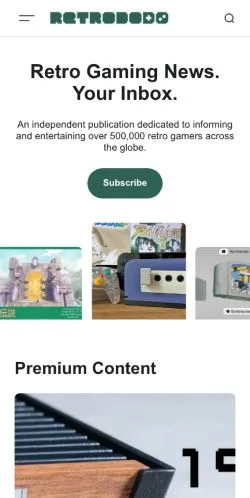 Forhåndsvisning af Retro Dodo, medie fra USA til sponsorerede artikler