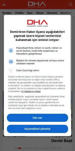 Forhåndsvisning af Demirören Haber Ajansı, medie fra Tyrkiet til sponsorerede artikler