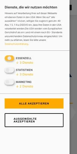 Preview of the Sumax website, a media outlet in Germany for sponsored articles