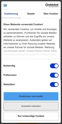Podgląd witryny BLICK Aktuell, medium z kraju Niemcy do artykułów sponsorowanych