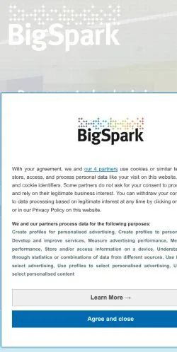 Forhåndsvisning af BigSpark, medie fra Nederlandene til sponsorerede artikler