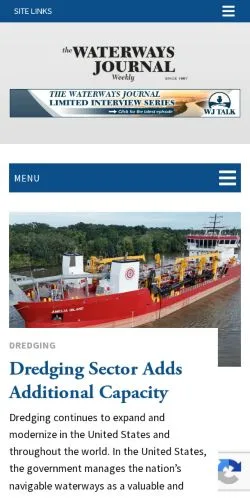 Anteprima del sito The Waterways Journal, media di Stati Uniti per articoli sponsorizzati