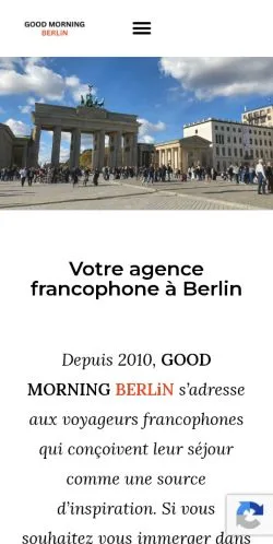Anteprima del sito Good Morning Berlin, media di Francia per articoli sponsorizzati