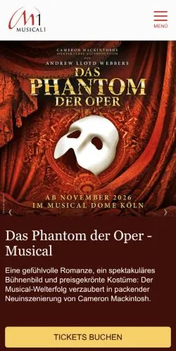 Anteprima del sito Musical1, media di Germania per articoli sponsorizzati