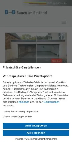 Anteprima del sito bauenimbestand24.de, media di Germania per articoli sponsorizzati