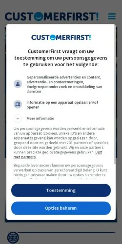 Forhåndsvisning af CustomerFirst, medie fra Nederlandene til sponsorerede artikler
