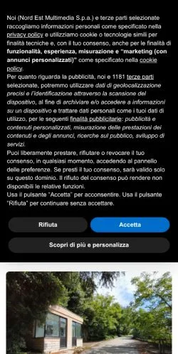 스폰서 기사용 이탈리아 매체 Il Piccolo 사이트 미리보기