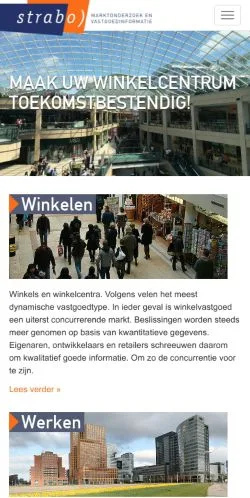 Vorschau der Website Strabo, Medium aus Niederlande für gesponserte Artikel