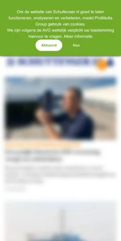 Podgląd witryny Maritiem nieuws, medium z kraju Holandia do artykułów sponsorowanych