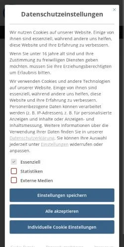 Anteprima del sito Der Kabel Blog, media di Germania per articoli sponsorizzati