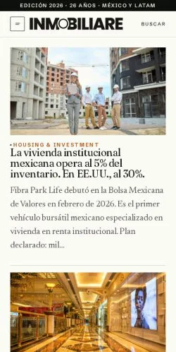 Anteprima del sito Inmobiliare, media di Messico per articoli sponsorizzati