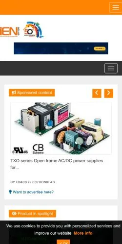 Aperçu du site IEN, média de États-Unis pour articles sponsorisés