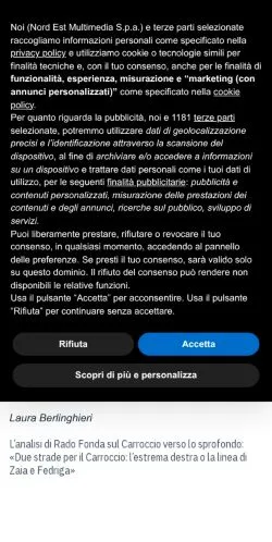 Anteprima del sito il Nord Est, media di Italia per articoli sponsorizzati