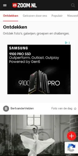 Preview of the Zoom website, a media outlet in Netherlands for sponsored articles