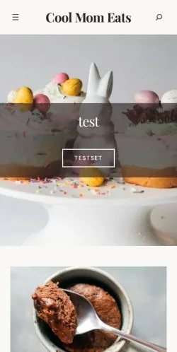 スポンサード記事向けのアメリカ合衆国メディア、Cool Mom Eatsのサイトプレビュー