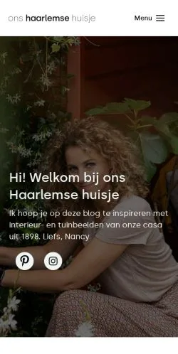 Anteprima del sito Ons Haarlemse Huisje, media di Paesi Bassi per articoli sponsorizzati