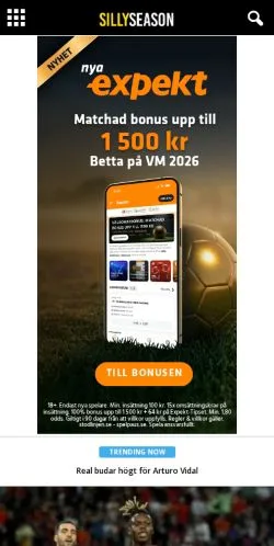 Podgląd witryny Silly Season, medium z kraju Szwecja do artykułów sponsorowanych