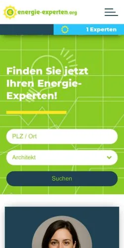 Anteprima del sito Energie Experten, media di Germania per articoli sponsorizzati