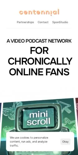 Preview of the Centennial World website, a media outlet in United States for sponsored articles