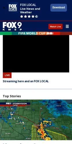 Preview of the FOX 9 Minneapolis-St. Paul website, a media outlet in United States for sponsored articles