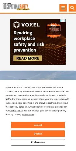 Podgląd witryny The Safety Mag, medium z kraju Stany Zjednoczone do artykułów sponsorowanych
