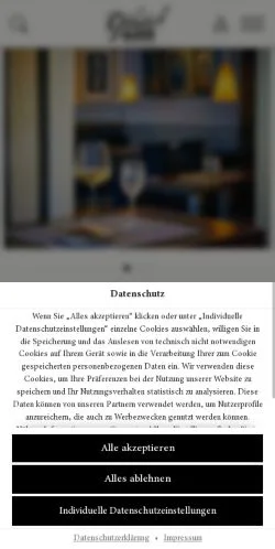 Anteprima del sito Genuss-Guide Hamburg, media di Germania per articoli sponsorizzati