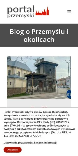 Podgląd witryny Portal Przemyski, medium z kraju Polska do artykułów sponsorowanych