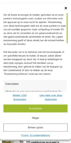 Preview of the Ecotips website, a media outlet in Belgium for sponsored articles