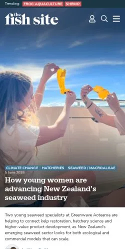 Vorschau der Website The Fish Site, Medium aus Vereinigte Staaten für gesponserte Artikel