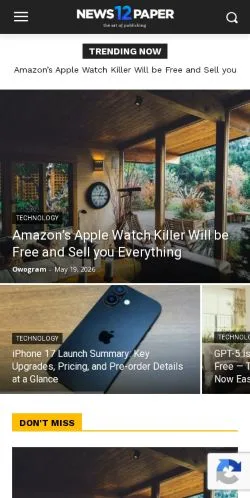 Aperçu du site Owogram, référencé pour publier un article sponsorisé