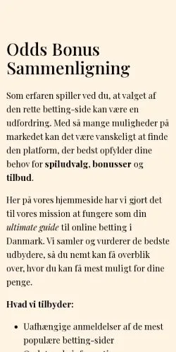 Anteprima del sito worldbet.dk, media di Danimarca per articoli sponsorizzati