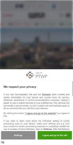 Pré-visualização do site Wirtualny Nowy Przemysł, meio de Polônia para artigos patrocinados