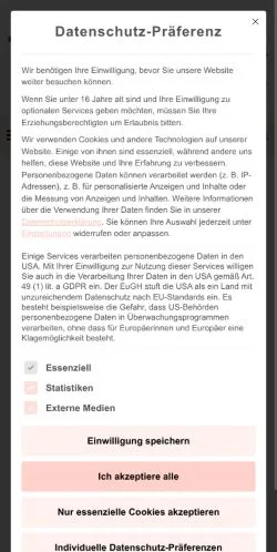 Anteprima del sito Rheinhessenliebe, media di Germania per articoli sponsorizzati